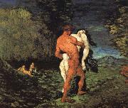 Paul Cezanne hostage Sweden oil painting reproduction